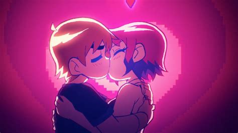 finally kissing ramon|Scott Pilgrim Takes Off Finally Takes Roxie and Ramona Seriously.